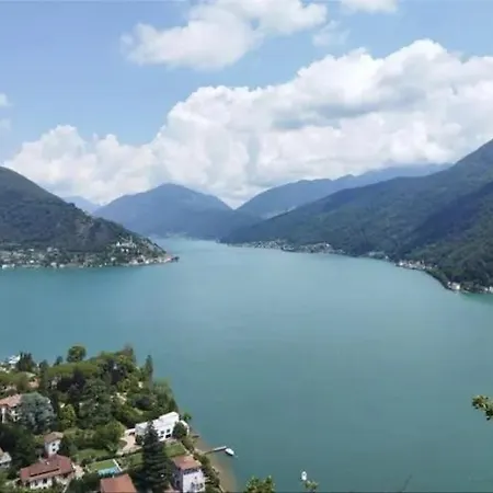 Lägenhet Rifugio Sul Di Lugano A